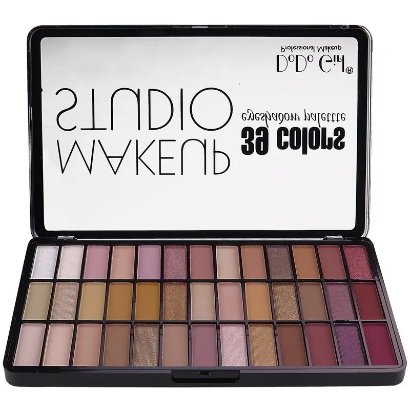 پالت  حرفه ای سایه 39 رنگ لیدی مدل - مدل میکاپ (پس کرایه)