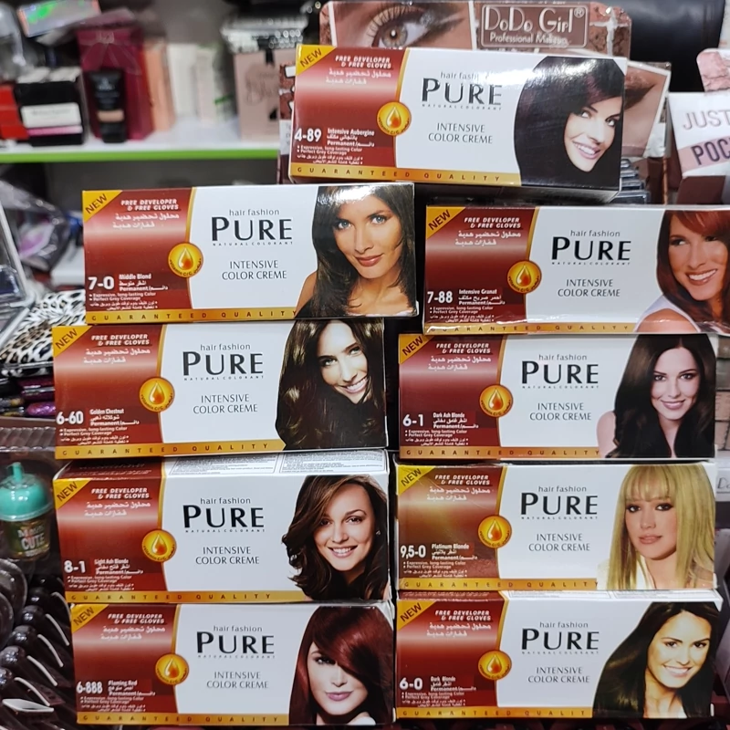 رنگ مو (پس کرایه)