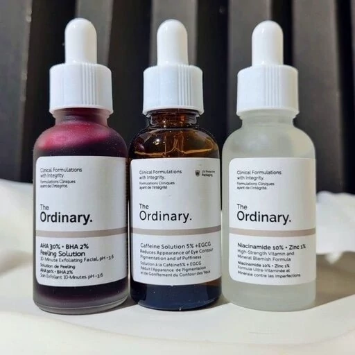 پک سه عددی سرم - ضد پیری -روشن کننده و آبرسان و ضد جوش  اکنه (پس کرایه)