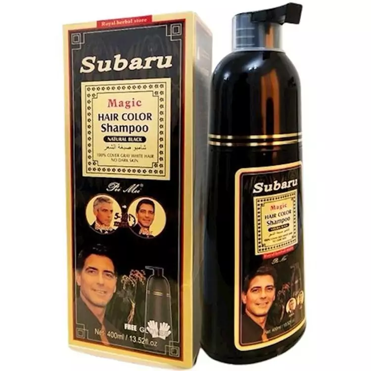 شامپو رنگ مو مجیک سوبارو مشکی طبیعی - 400 میلی لیتر - ارگان درا و پروتیینه (پس کرایه)